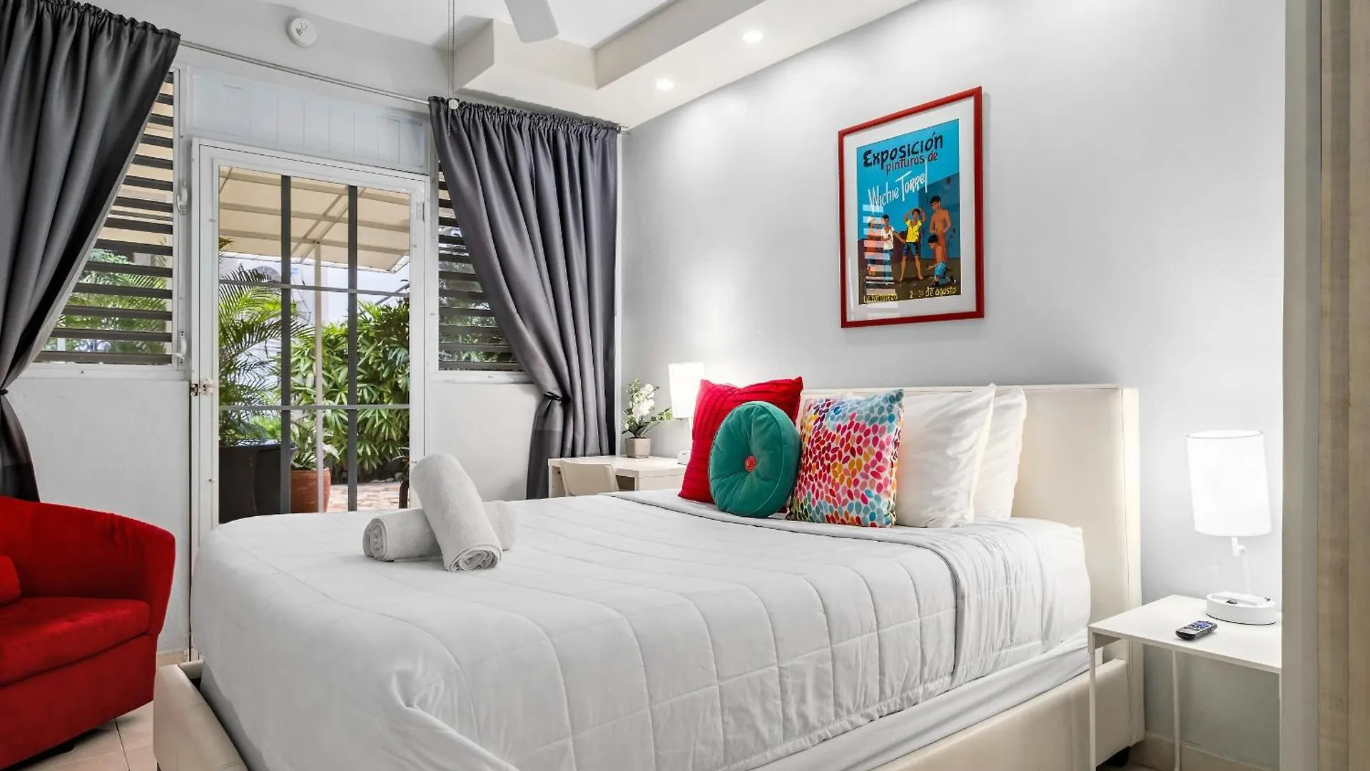 Prime Location At Condado Beach Queen Studio - Apt 10 산후안 푸에르토리코